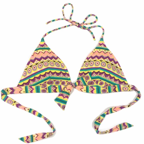 Victoria's Secret Other - Victoria’s Secret Padded Triangle Large Bikini Top